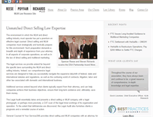 Tablet Screenshot of mlmlaw.com