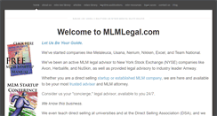Desktop Screenshot of mlmlaw.org